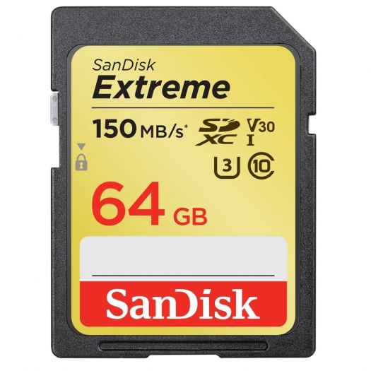 SanDisk SDHC UHS-I Card 64GB 90MB/s 600x